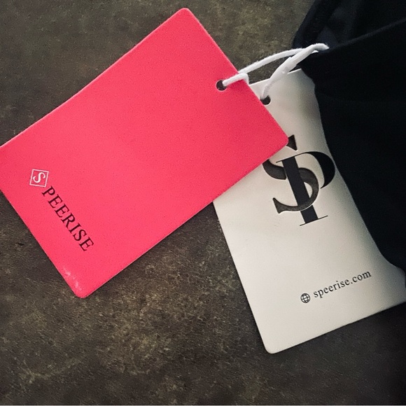 speerise Retro CrissCross Back One Piece Backless Tummy Control Adjustable Strap - Picture 10 of 10